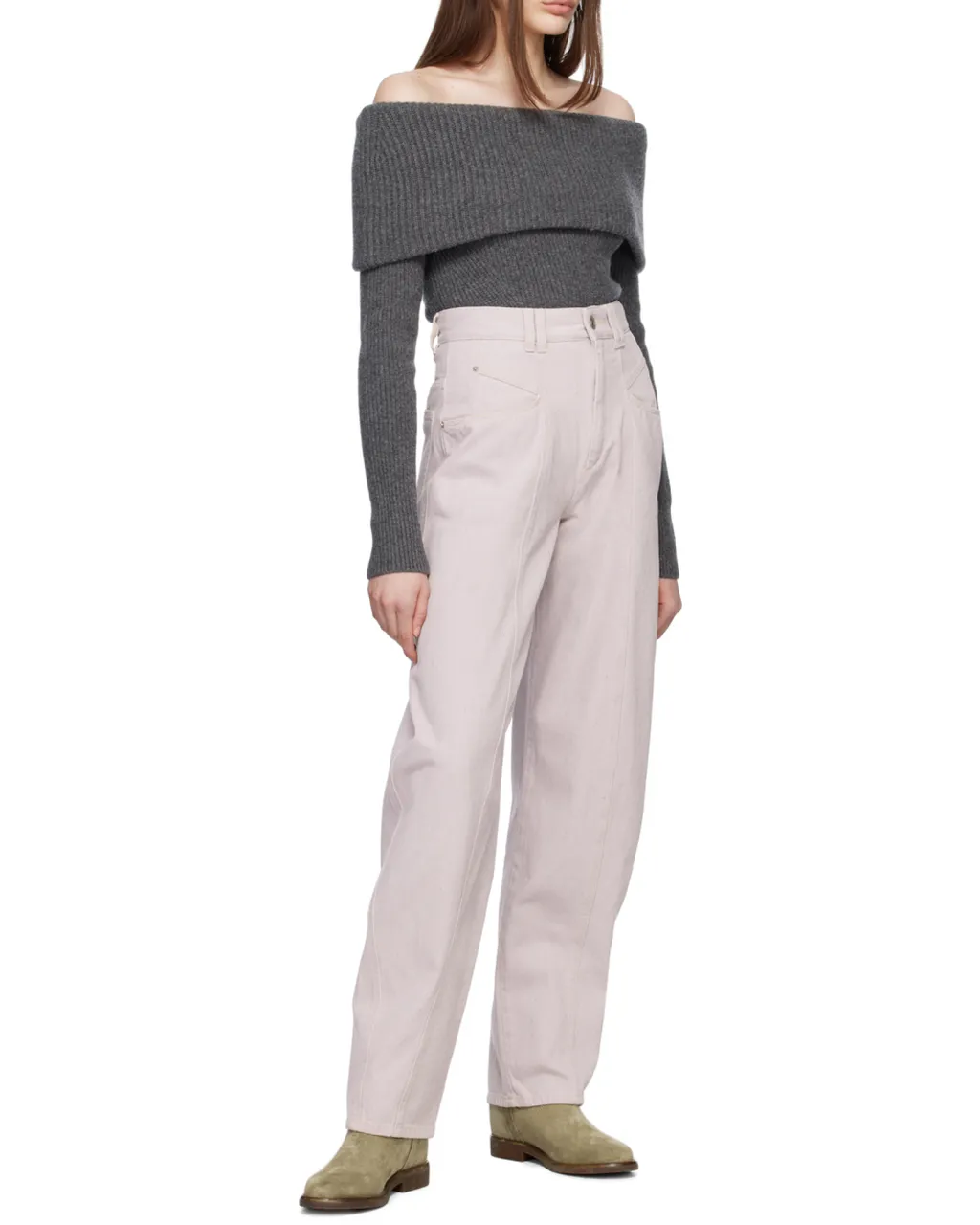 High-Rise Wide-Leg Jeans
