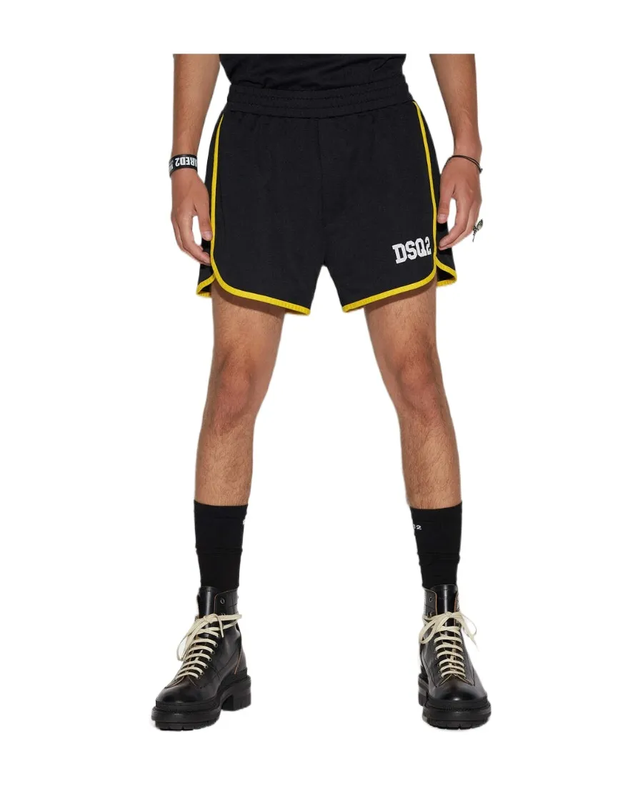 Logo-Print Track Shorts
