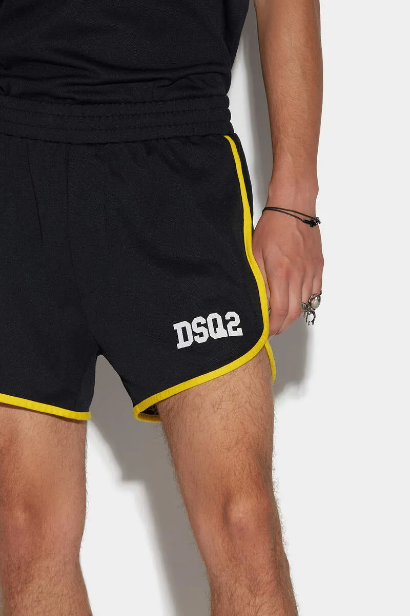 Logo-Print Track Shorts