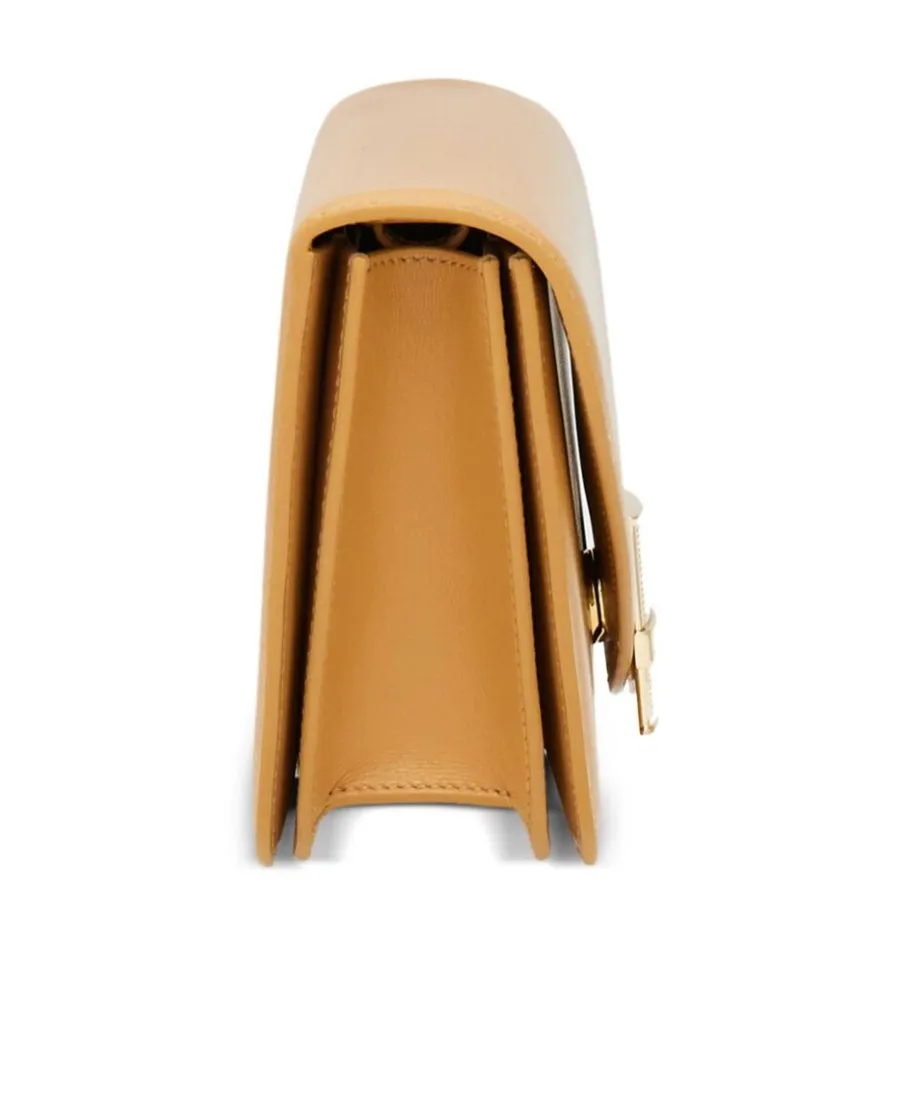 Small Asymmetric Leather Shoulder Bag