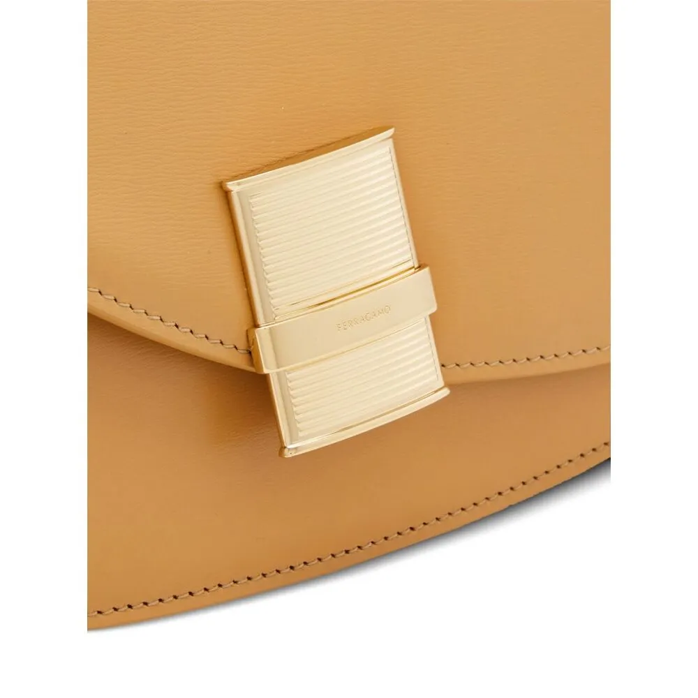 Small Asymmetric Leather Shoulder Bag