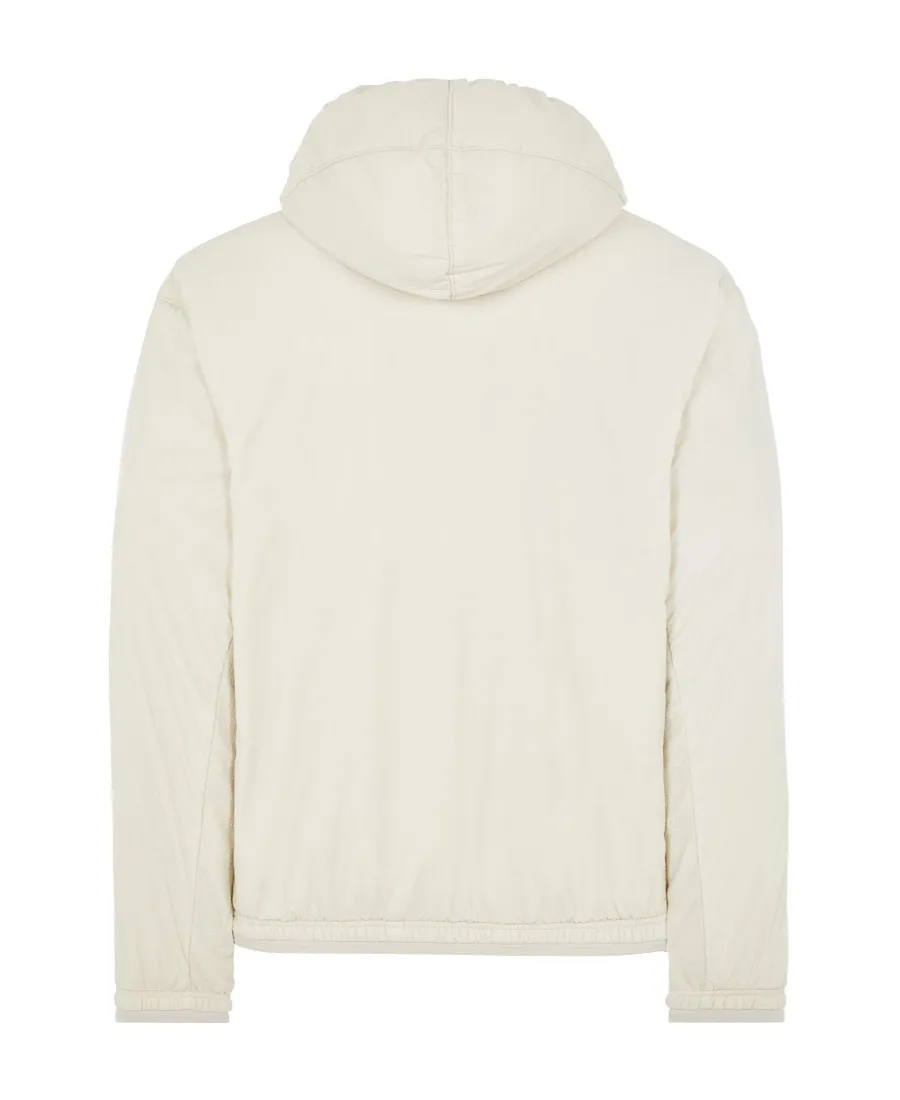Stone Island Panelled Zip-Up Hooded Jacket