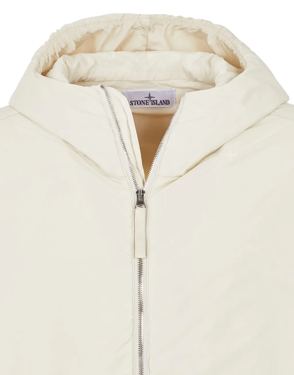 Stone Island Panelled Zip-Up Hooded Jacket