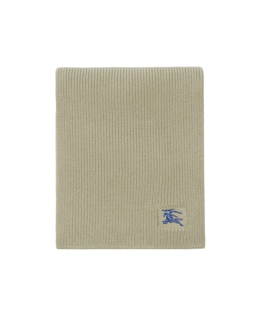 Burberry Ekd-Embroidered Knitted Scarf
