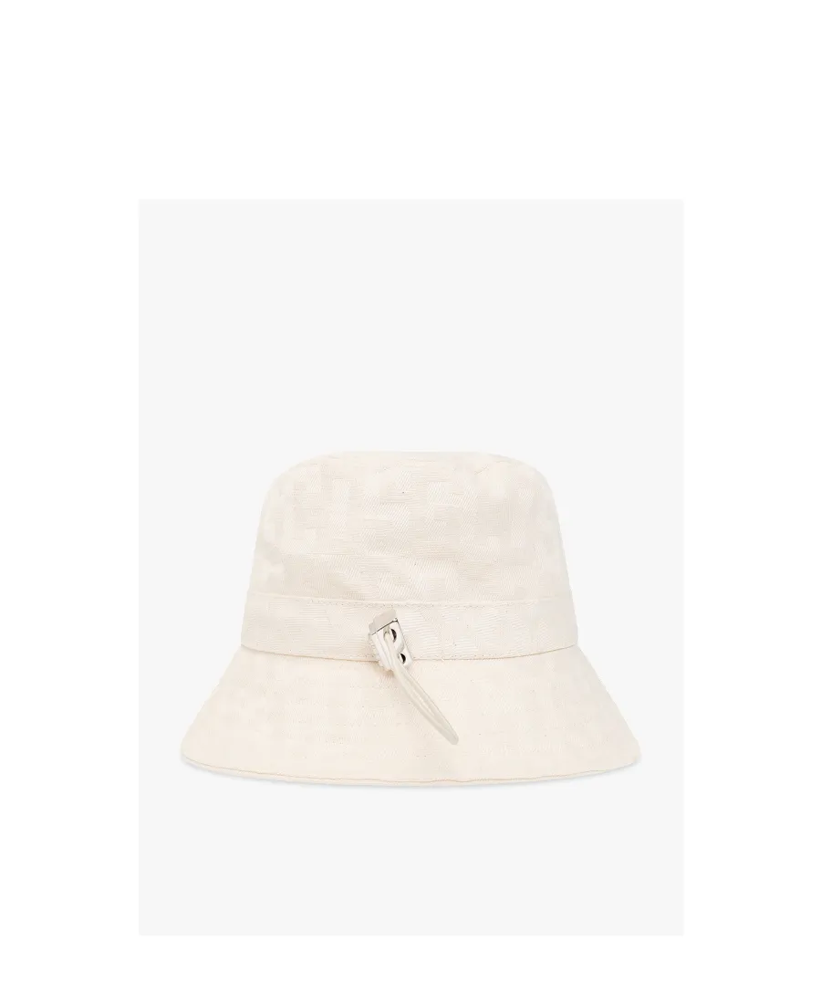 Gcds Monogram Drawstring Bucket Hat