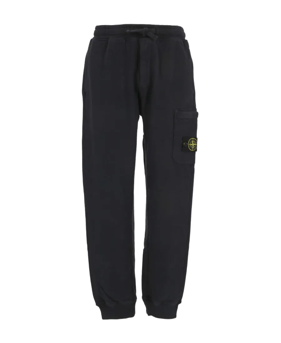 Stone Island Logo Patch Drawstring Track Trousers