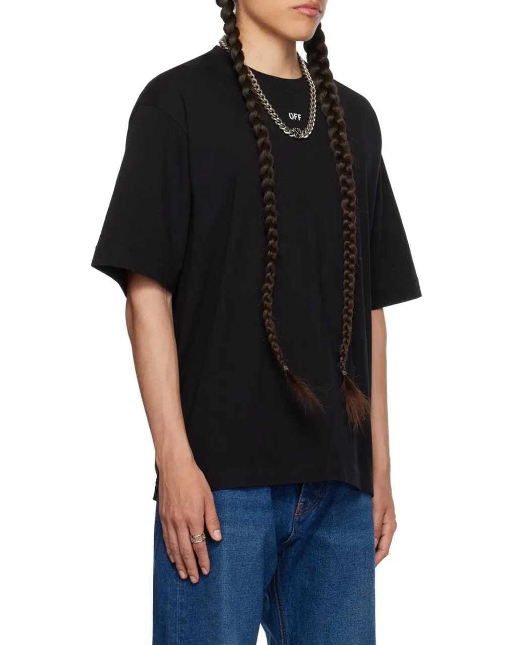 Off-White Logo Printed Crewneck T-Shirt