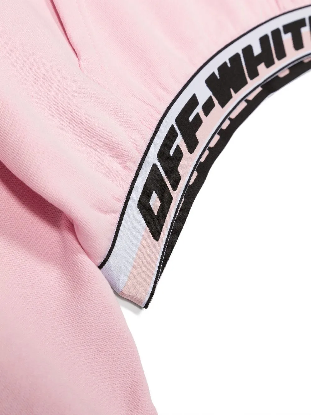 Logo-Waistband Detail Hoodie