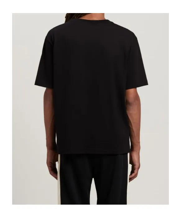 Palm Angels Logo Printed Crewneck T-Shirt
