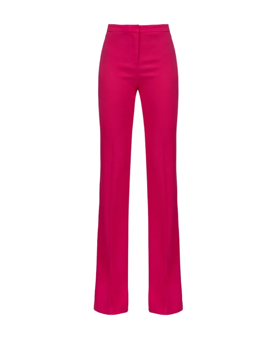 Pinko Technical Stretch Flared Trousers