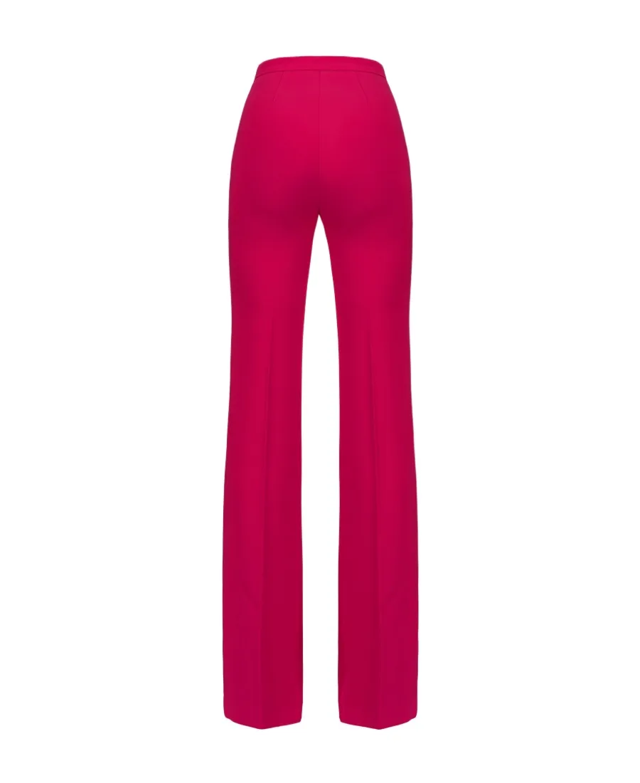 Pinko Technical Stretch Flared Trousers