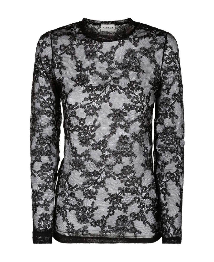 Round Collar And Long-Sleeved T-Shirt