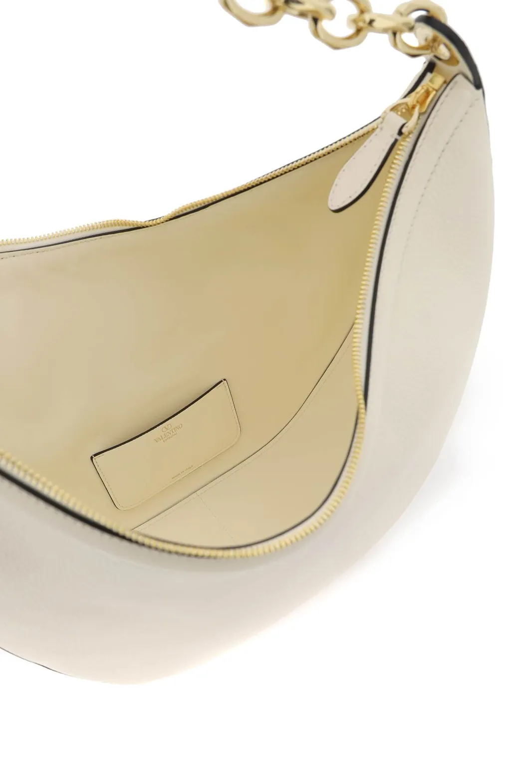 Valentino Garavani Vlogo Moon Zip-Up Medium Shoulder Bag