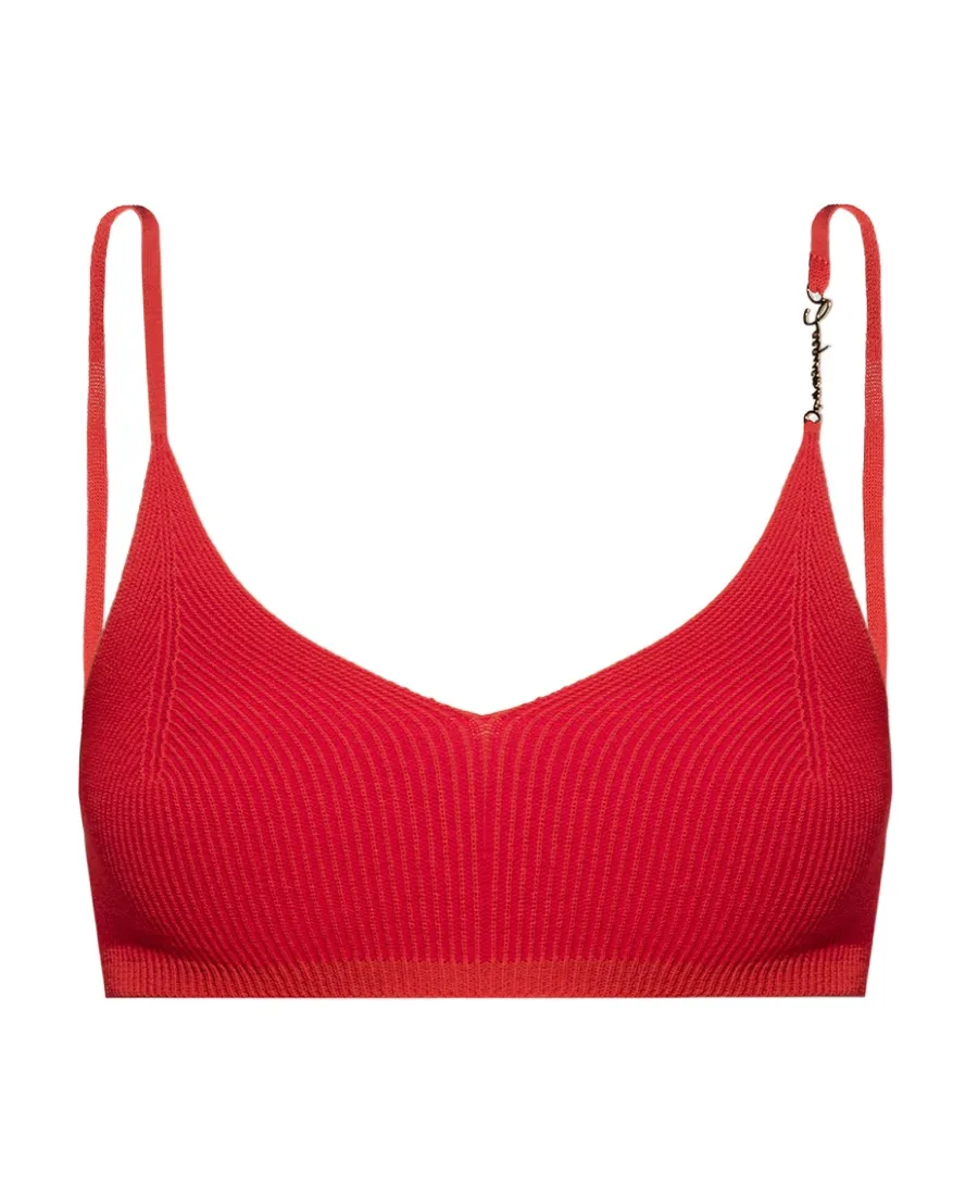 Jacquemus Le Bandeau Pralu Knitted Bra