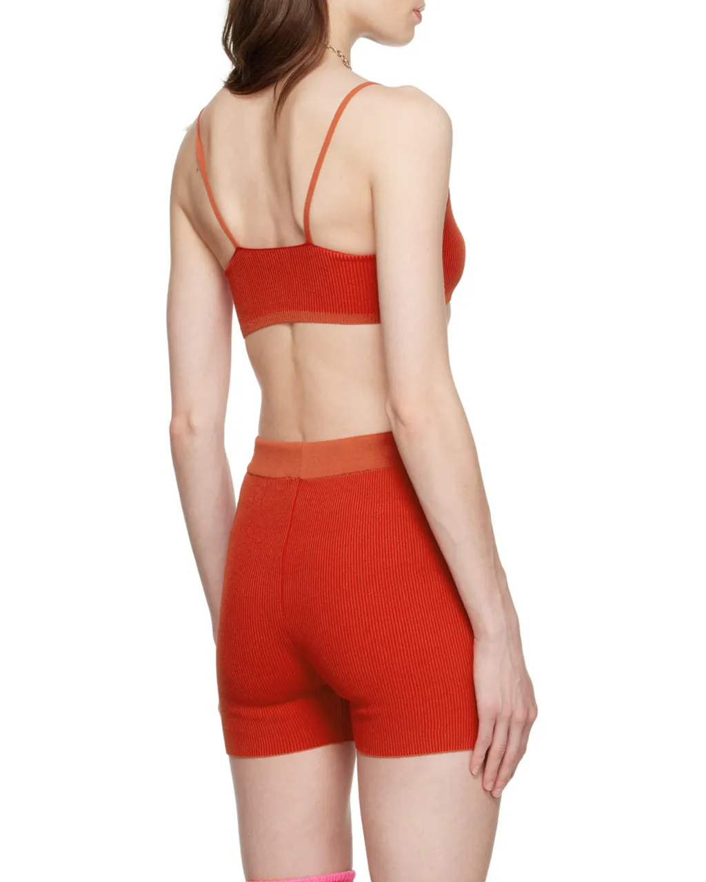 Jacquemus Le Bandeau Pralu Knitted Bra