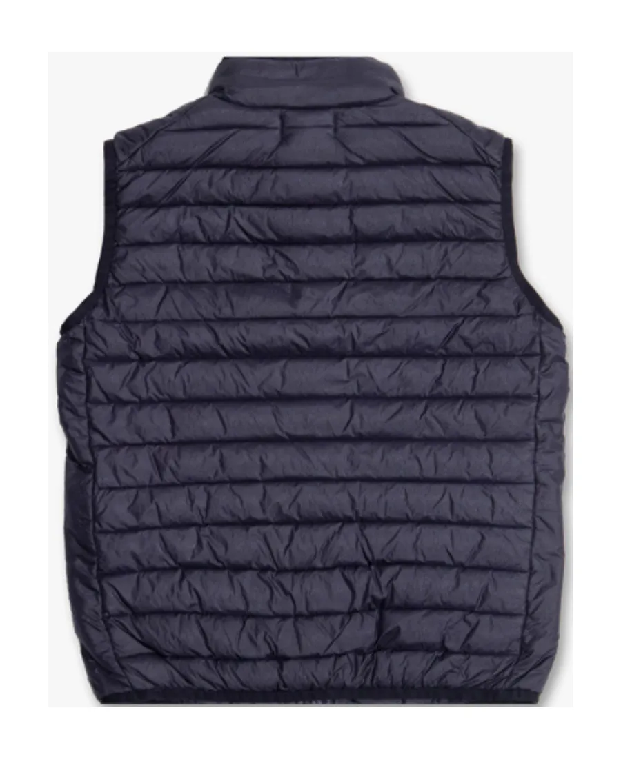 Chest Logo-Patch Padded Gilet