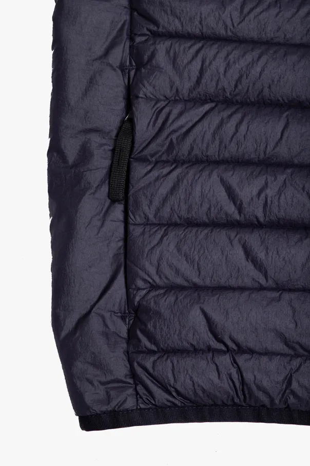 Chest Logo-Patch Padded Gilet