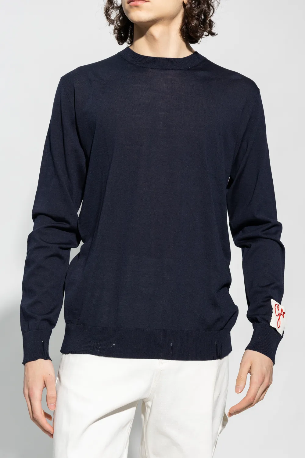Golden Goose Deluxe Brand Long-Sleeved Crewneck Jumper