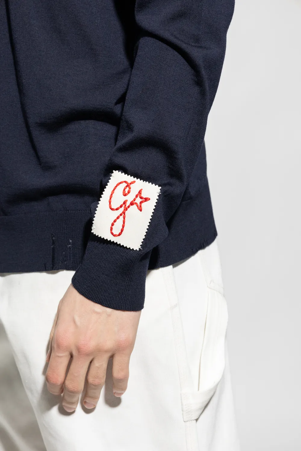 Golden Goose Deluxe Brand Long-Sleeved Crewneck Jumper