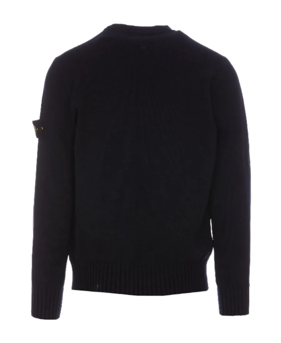 Stone Island Logo Patch Crewneck Jumper