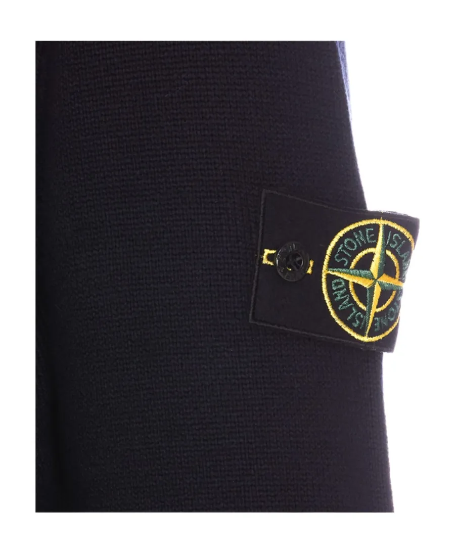 Stone Island Logo Patch Crewneck Jumper