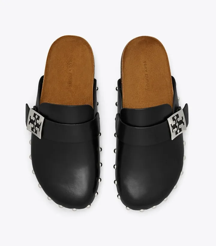 Tory Burch Stud Embellished Mules