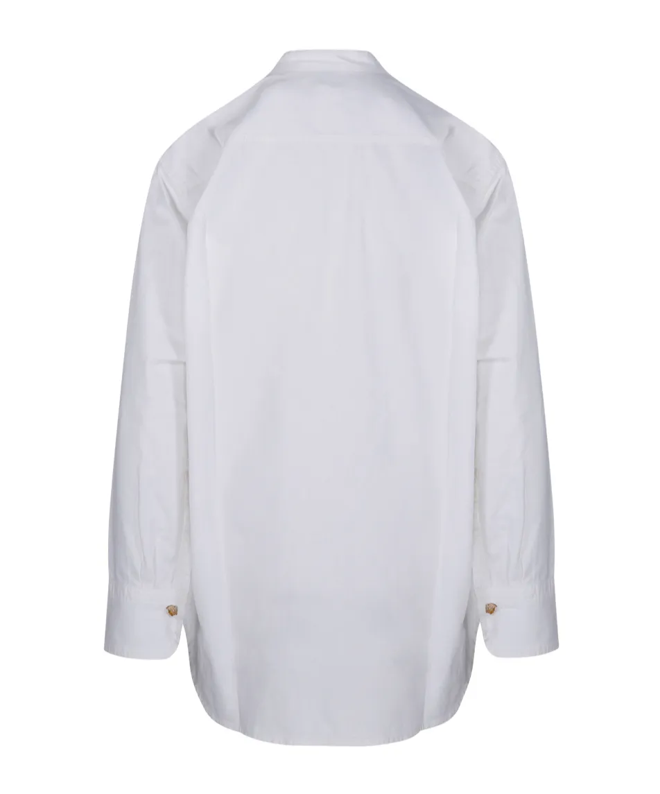 Round-Necked Button Shirt