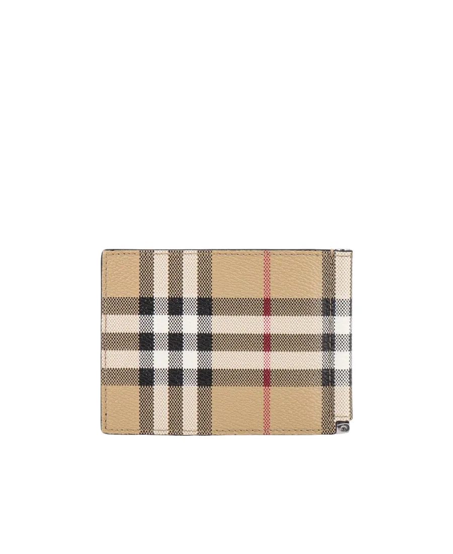 Burberry Vintage Checked Bi-Fold Cardholder