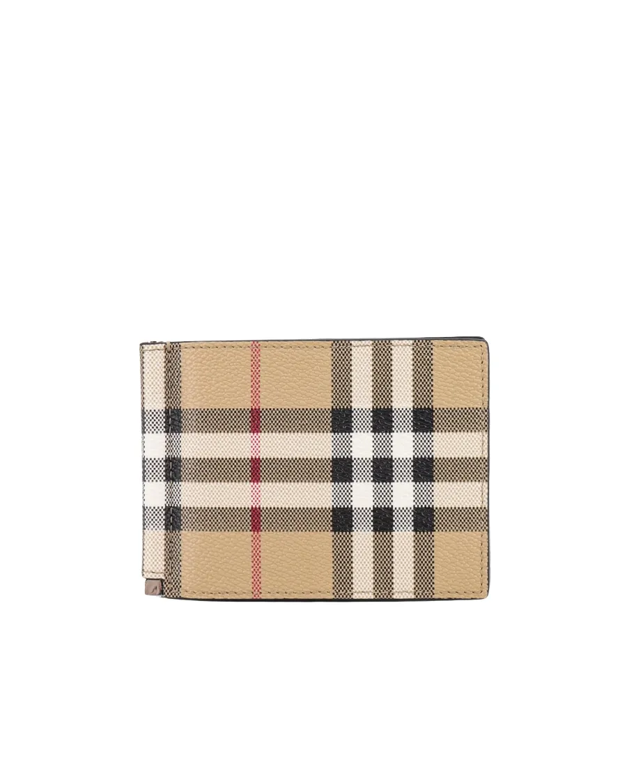 Burberry Vintage Checked Bi-Fold Cardholder