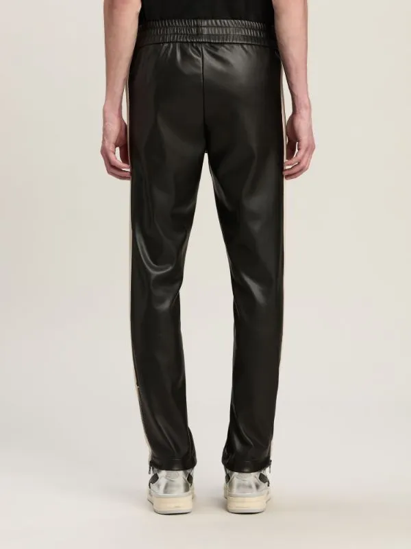 Palm Angels Logo Embroidered Side Stripe Detailed Track Pants