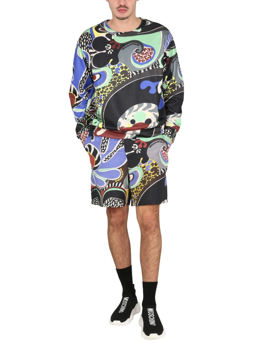 Printed Sweater