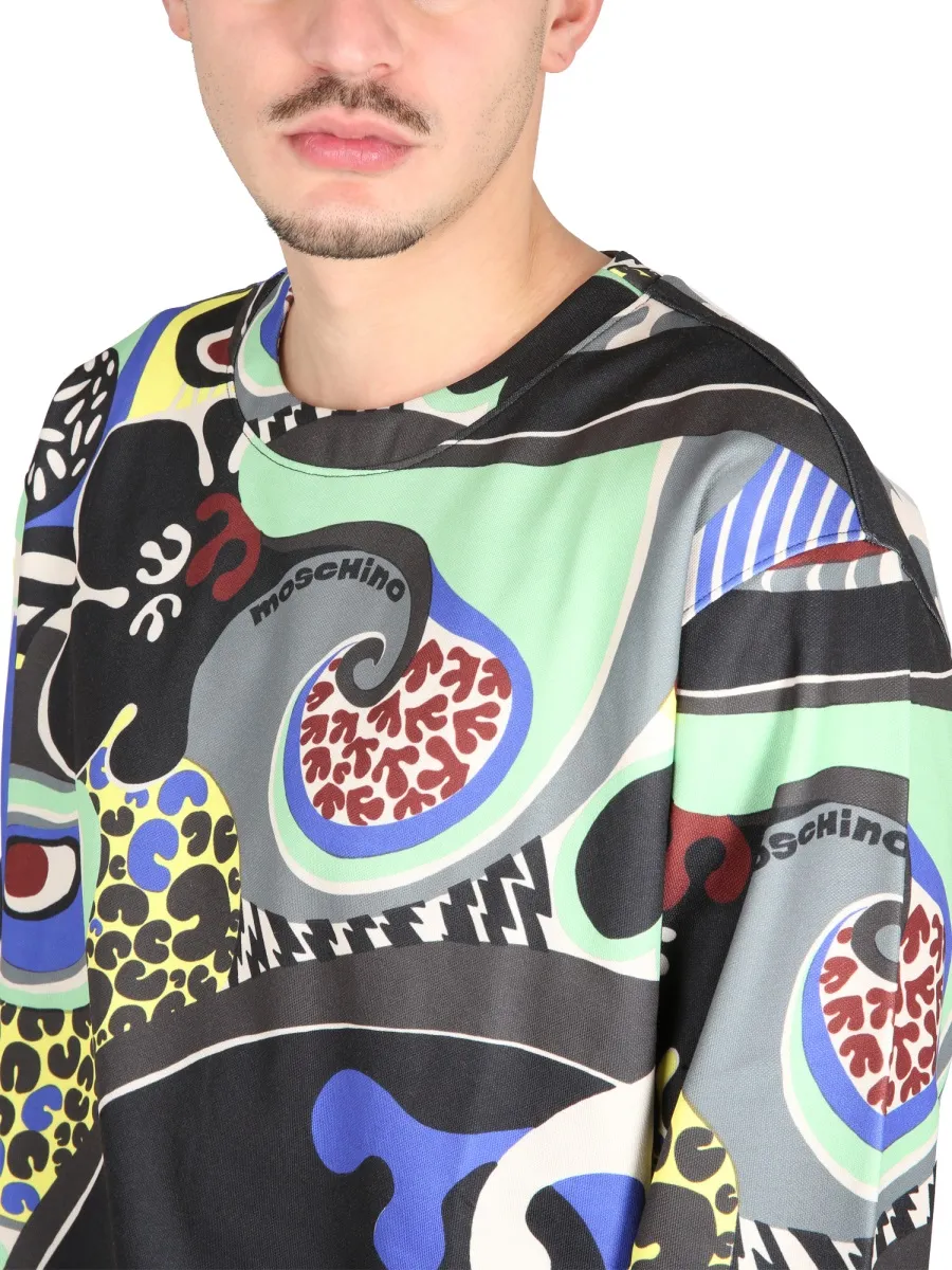 Printed Sweater