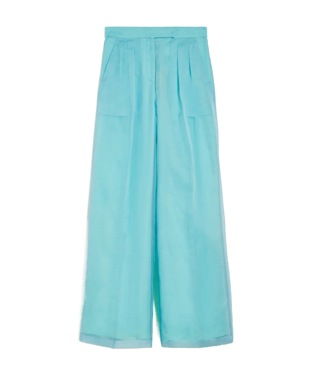 Max Mara Pianoforte High Waisted Straight-Leg Pants