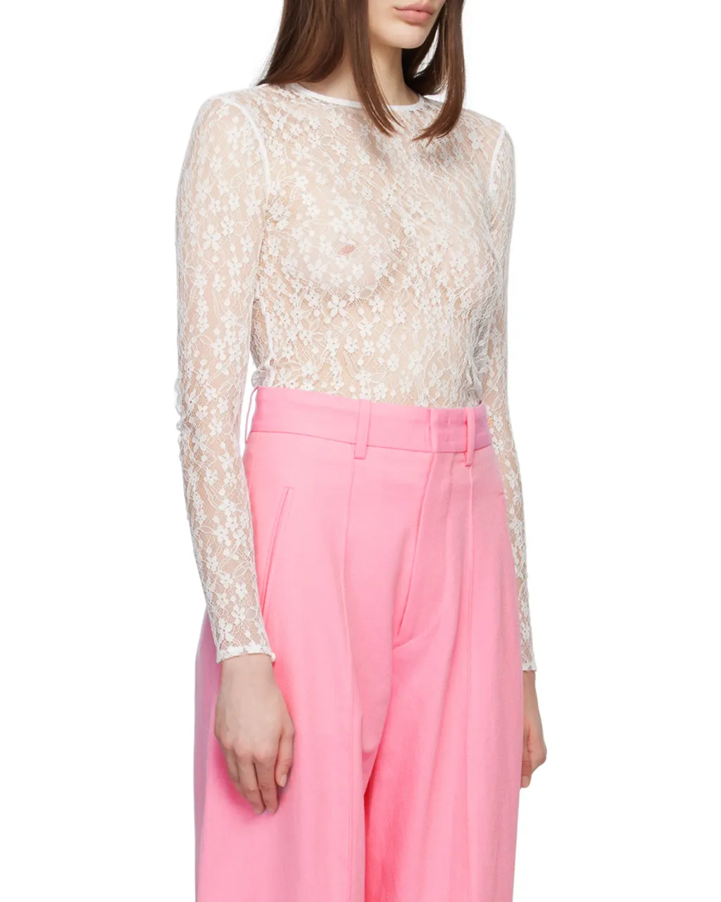Isabel Marant Toyela Lace Crewneck Top