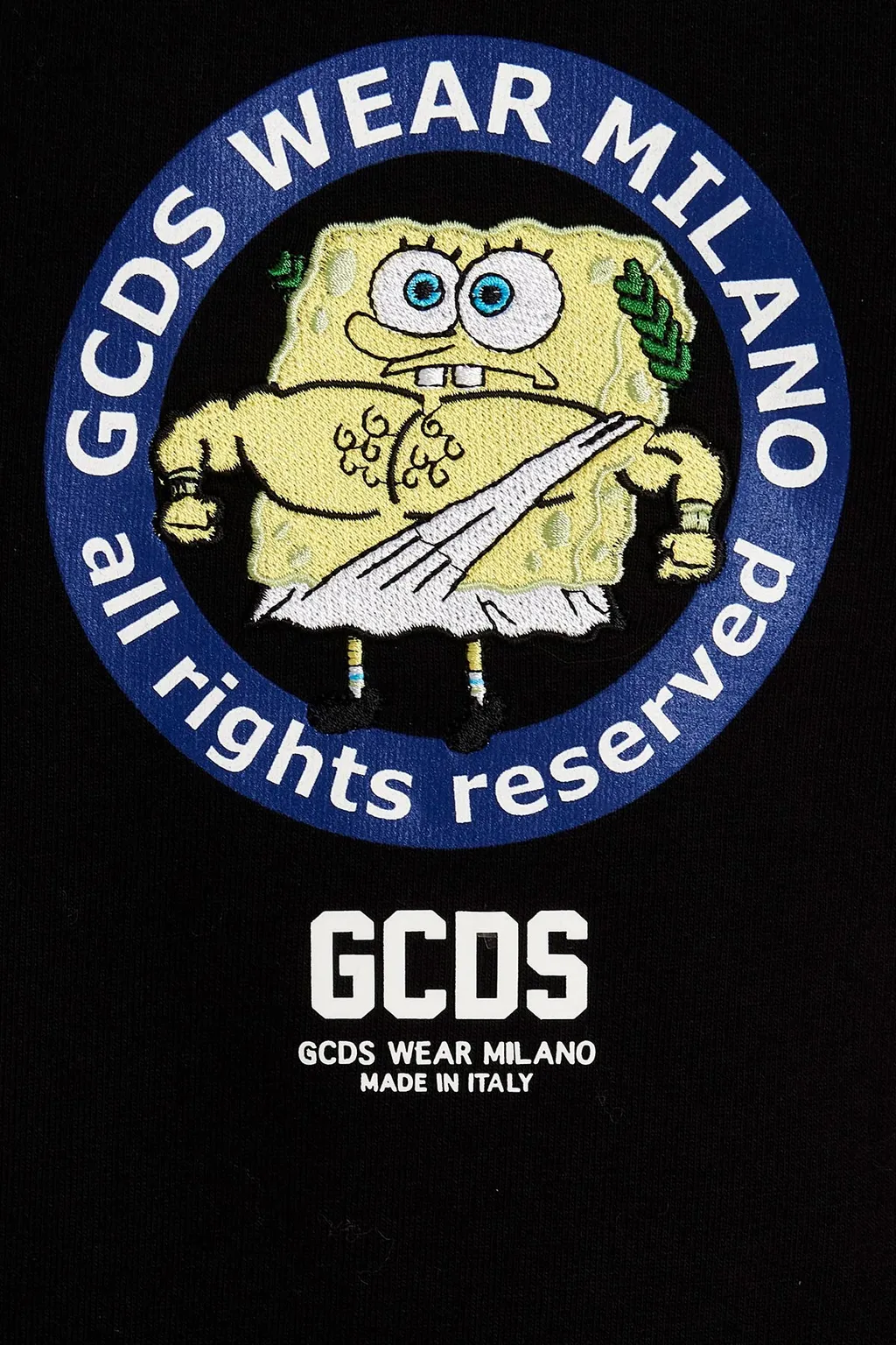 Gcds Graphic Printed Long-Sleeved Hoodie