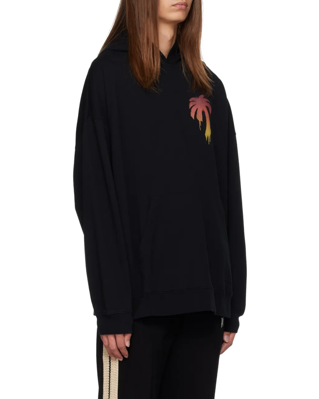 Palm Angels Palm Tree Printed Hoodie