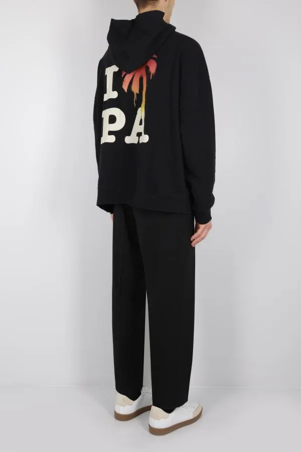 Palm Angels Palm Tree Printed Hoodie