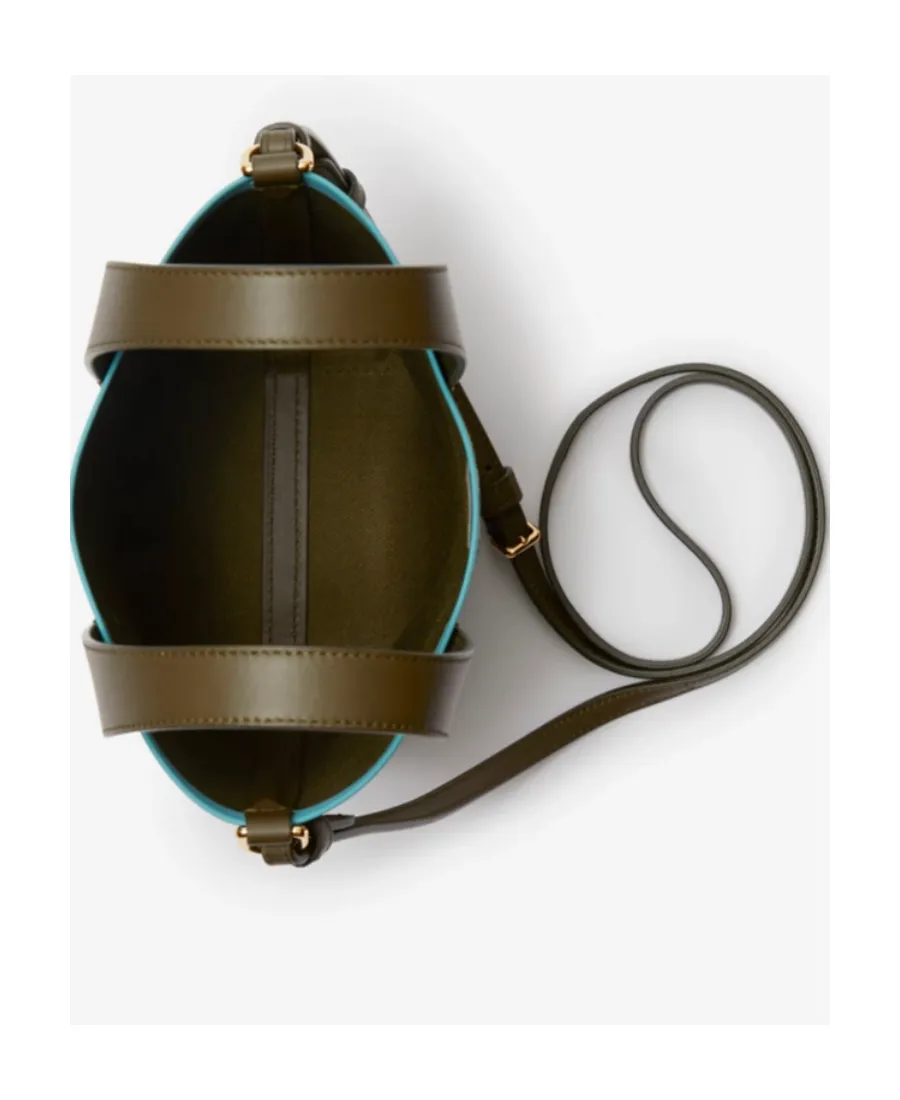 Burberry Check Printed Bucket Bag