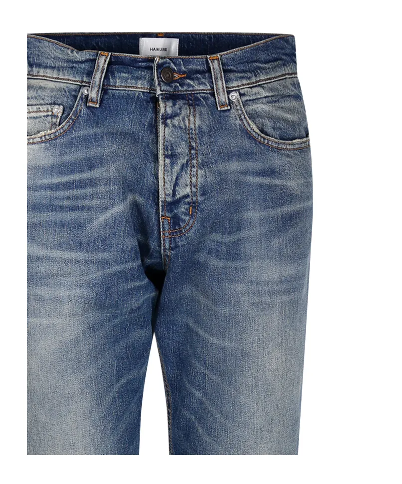Logo-Appliqué Slim-Fit Jeans