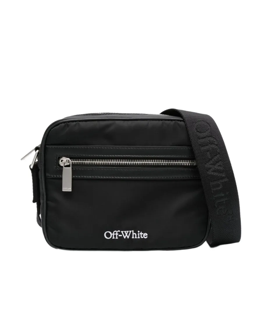 Off-White Core Zip-Up Crossbody Bag