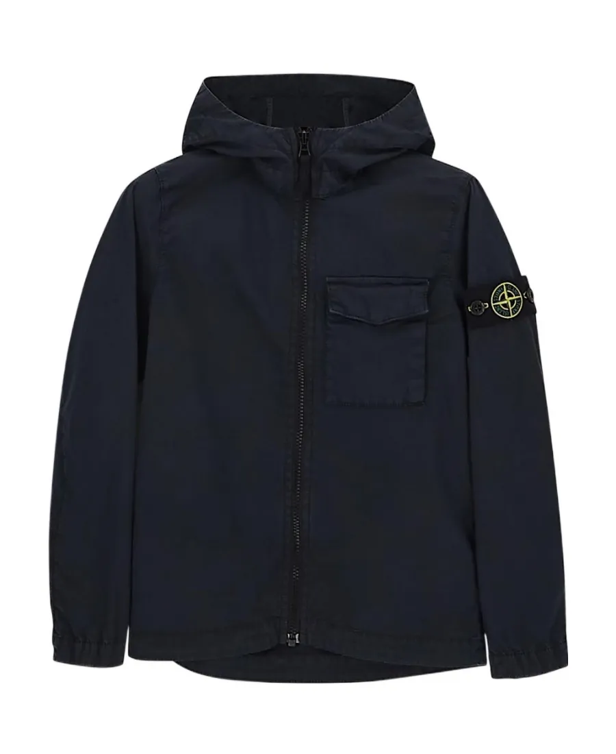 Crinkled Cotton-Jersey Hoodie Jacket