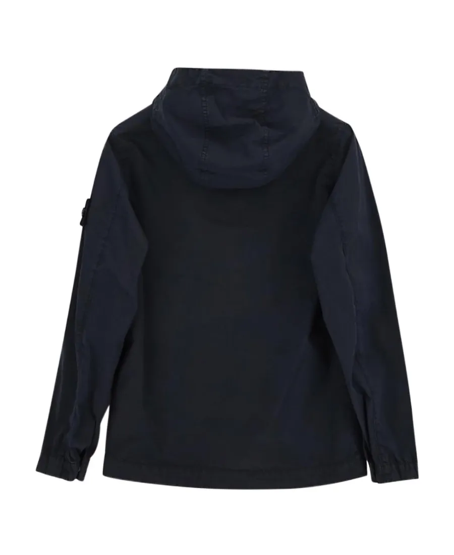 Crinkled Cotton-Jersey Hoodie Jacket