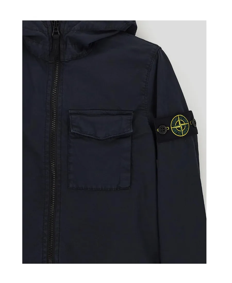 Crinkled Cotton-Jersey Hoodie Jacket