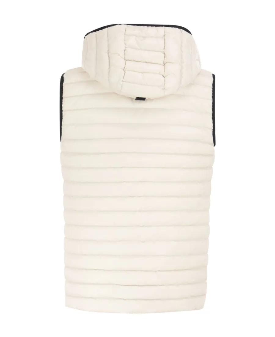 Detachable Hood Padded Gillet
