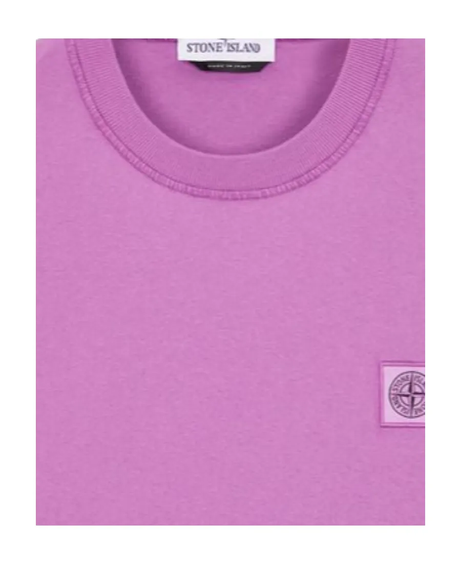 Fissato-Effect Logo Patch T-Shirt