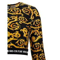 Barocco-Print Crop Top