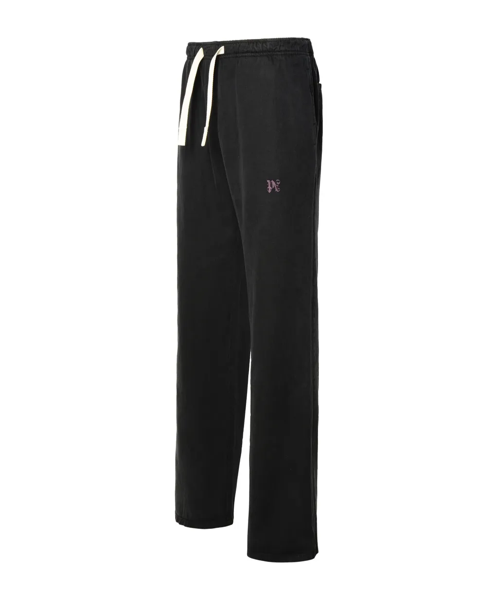 Palm Angels Monogram Embroidered Drawstring Pants
