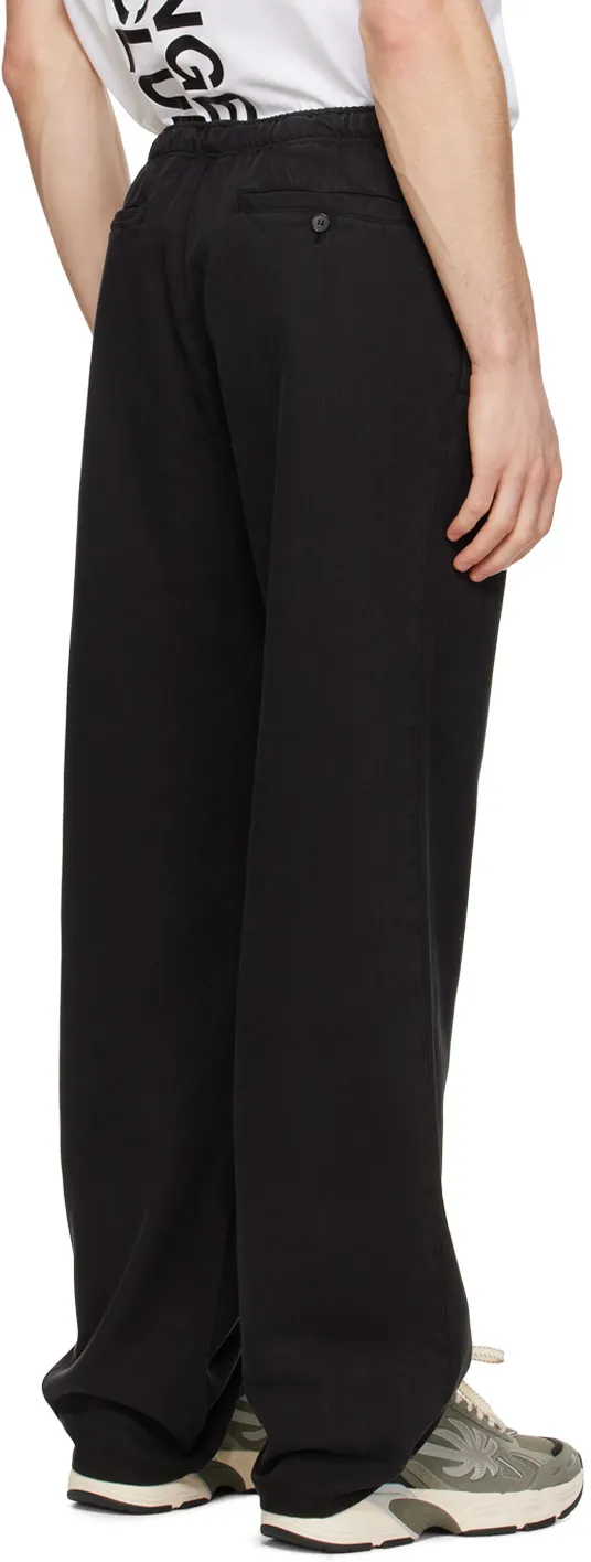 Palm Angels Monogram Embroidered Drawstring Pants