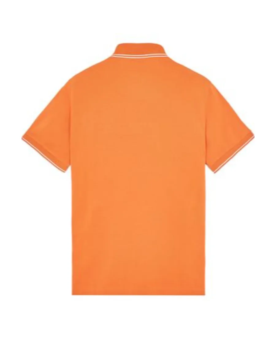 Compass-Patch Polo Shirt