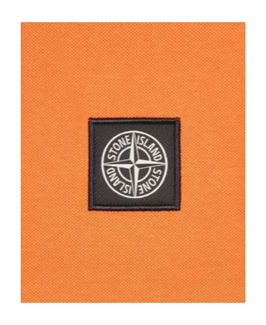 Compass-Patch Polo Shirt